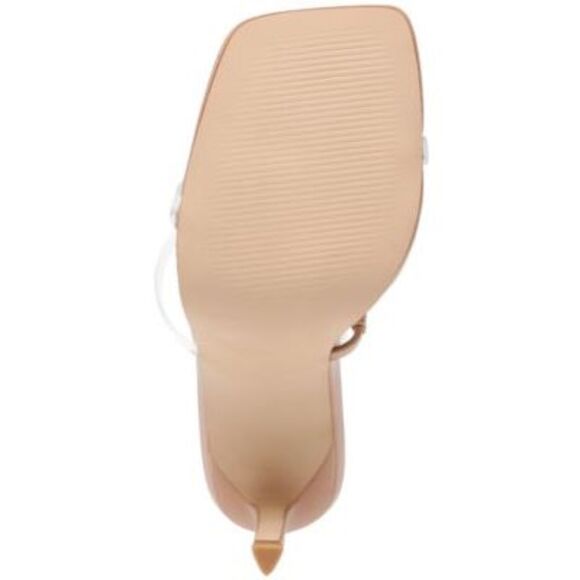 STEVE MADDEN Womens Gracey Square Toe Stiletto Slip On Slingback Sandal 8 M - Picture 4 of 4